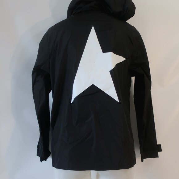 Womens Star Golden Goose GWP01032 (Item- 20) Black Windcheater Jacket 36 US/XXS - Picture 7 of 14